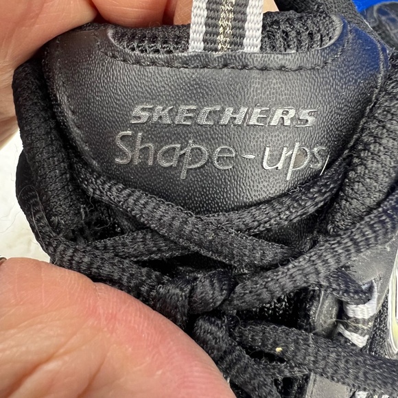 VINTAGE |•SKECHERS•| Shape-Ups! Black Activewear Walking Shoes Size 8 - Picture 10 of 12